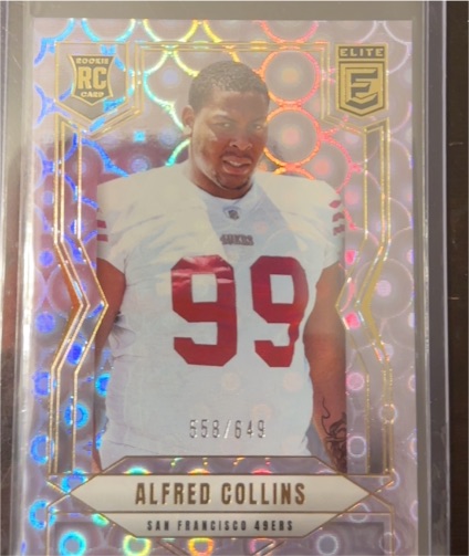 2025 Donruss Elite #187 Alfred Collins — front