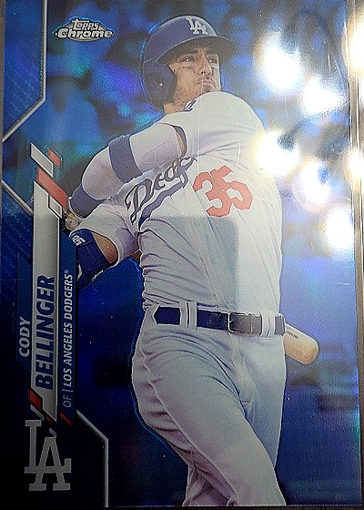2020 Topps Chrome #77 Cody Bellinger — front