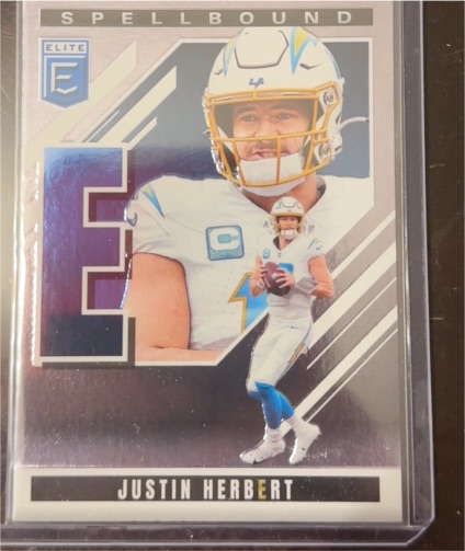2025 Panini Donruss Elite #38 Justin Herbert Spellbound E — front
