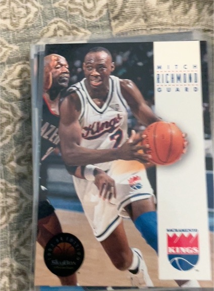 1993-94 SkyBox #157 Mitch Richmond Sacramento Kings — front