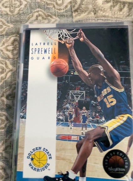 1993-94 SkyBox Premium #78 Latrell Sprewell — front