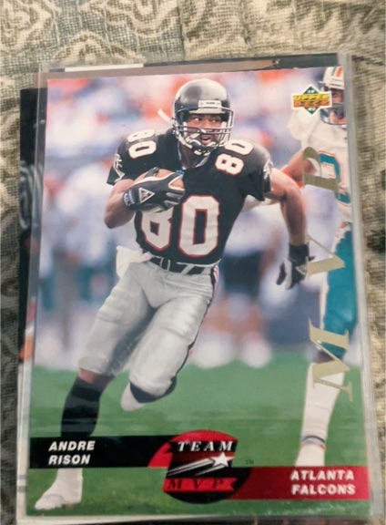 1993 Upper Deck Football Team MVP #7 Andre Rison — front
