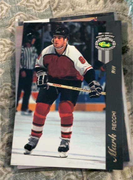 1993 Classic Four Sport McDonald's #16 Mark Recchi — front