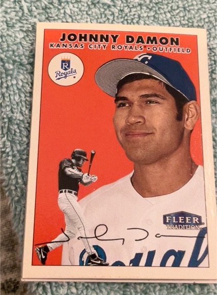 2000 Fleer Tradition #95 Johnny Damon — front