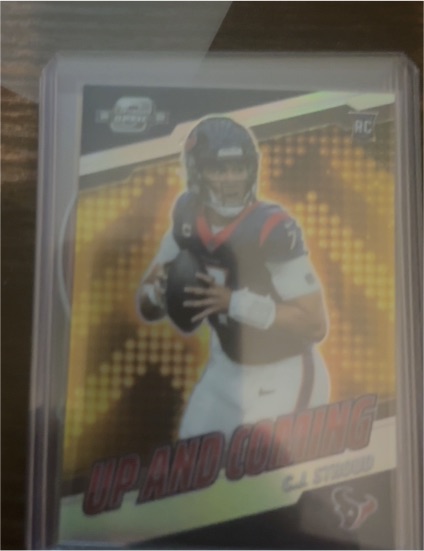 2023 Panini Contenders Optic Up And Coming #C.J. Stroud — front
