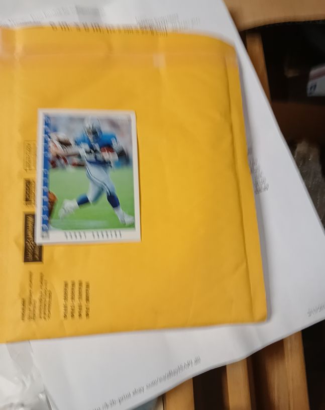 1992 Score #230 Barry Sanders — front