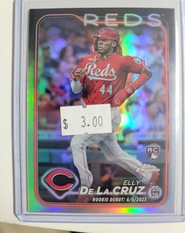 2024 Topps Chrome Update #US350 Elly De La Cruz — front