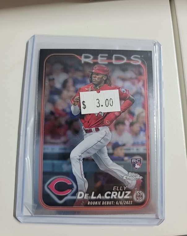 2024 Topps Chrome Update #USC150 Elly De La Cruz — front