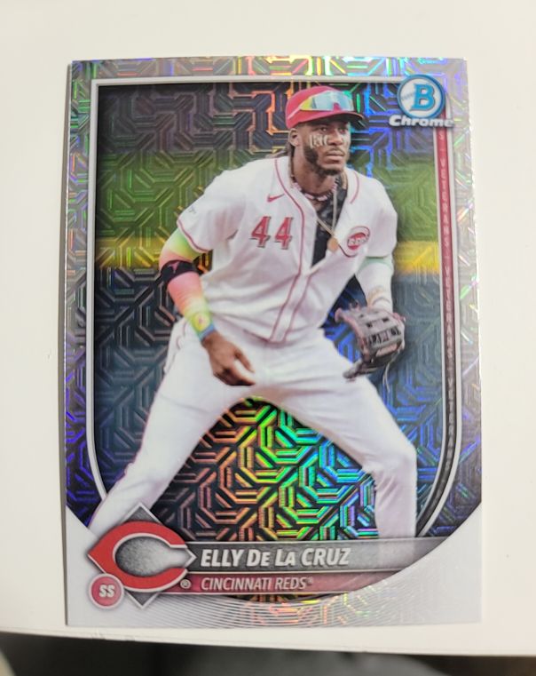 2025 Bowman Chrome #44 Elly De La Cruz — front