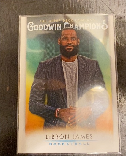 2021 Upper Deck Goodwin Champions #50 LeBron James — front