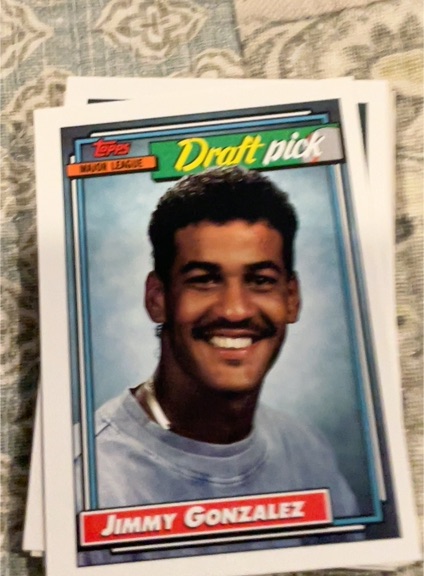 1992 Topps #564 Jimmy Gonzalez — front