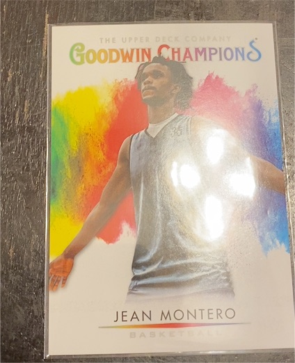 2021 Upper Deck Goodwin Champions Splash of Color #141 Jean Montero — front