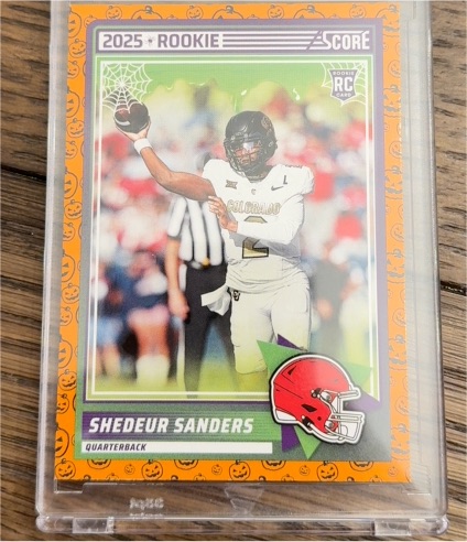 2025 Panini Score-A-Treat #15 Shedeur Sanders — front