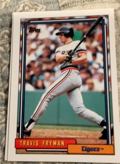 1992 Topps #750 Travis Fryman — front