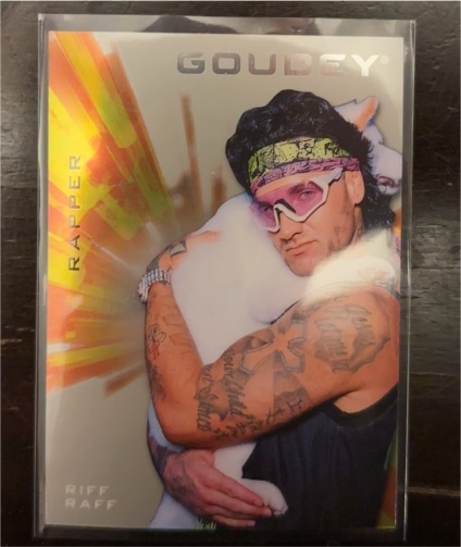 2021 Upper Deck Goodwin Champions Goudey Platinum #G36 Riff Raff — front