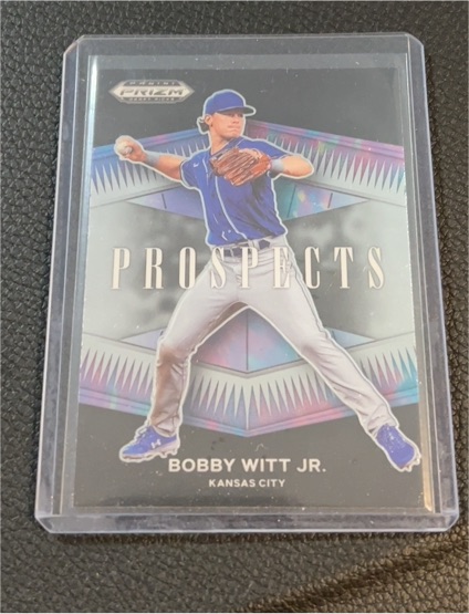 2021 Panini Prizm Draft Picks #P-BW Bobby Witt Jr. — front