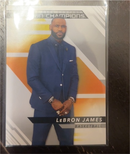2022 Upper Deck Goodwin Champions #50 LeBron James — front