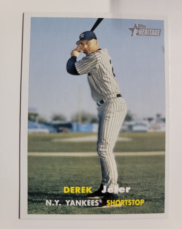 2006 Topps Heritage #23 Derek Jeter — front