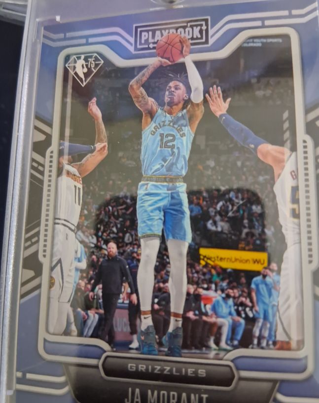 2021-22 Panini Chronicles Playbook #275 Ja Morant — front