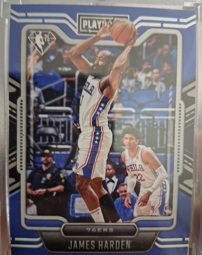 2021-22 Panini Chronicles Playbook #295 James Harden — front