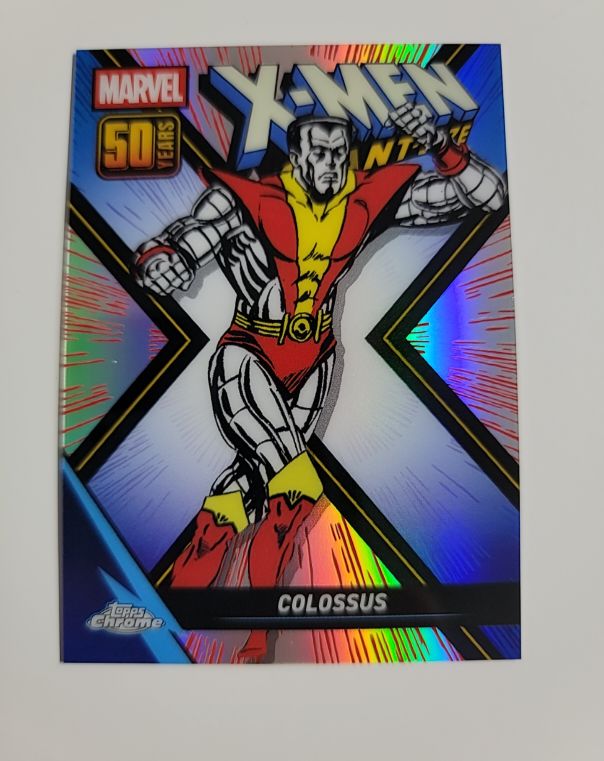 2025 Topps Chrome Marvel #XM-2 Colossus X-Men Giant Size 50 Years — front