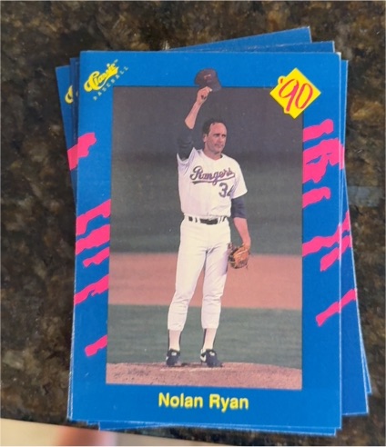 1990 Classic #1 Nolan Ryan — front