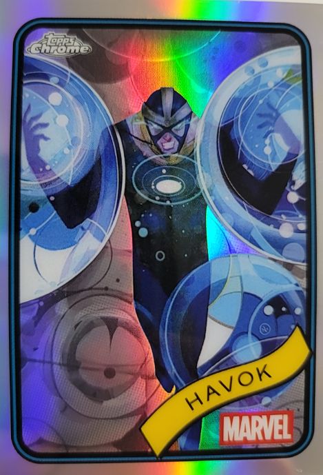 2025 Topps Chrome Marvel #19 Havok — front
