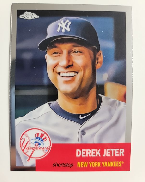 2022 Topps Chrome Platinum Anniversary #2 Derek Jeter — front