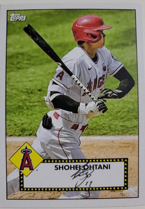 2021 Topps 1952 Topps Redux #T52-43 Shohei Ohtani — front