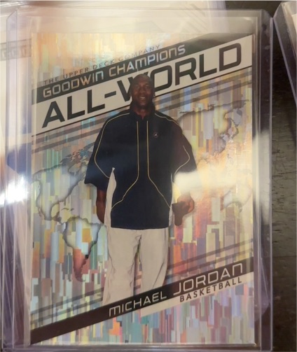 2022 Upper Deck Goodwin Champions All-World #AW-1 Michael Jordan — front