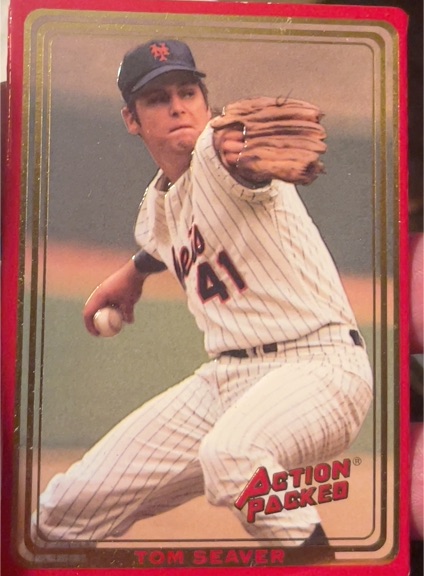 1993 Action Packed Promos #TS1 Tom Seaver — front
