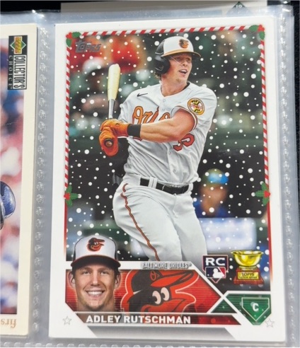 2023 Topps Holiday #H50 Adley Rutschman — front