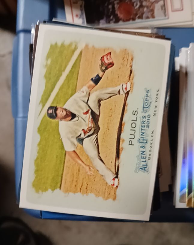2010 Topps Allen & Ginter Albert Pujols — front