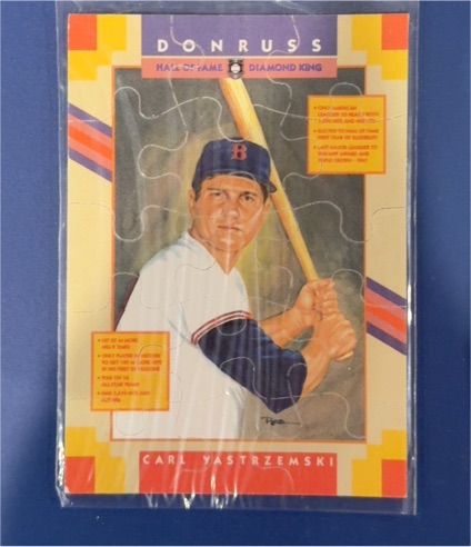 1990 Donruss Diamond King Puzzle #Carl Yastrzemski — front