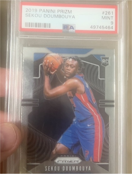 2019 Panini Prizm #261 Sekou Doumbouya — front
