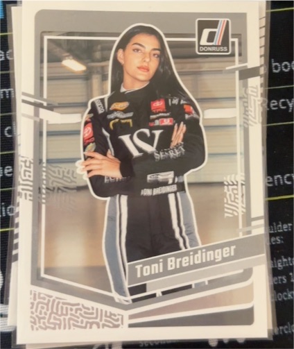 2024 Panini Donruss NASCAR Racing #10 Toni Breidinger — front