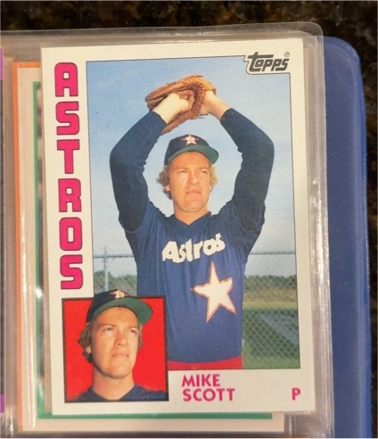 1984 Topps #559 Mike Scott — front