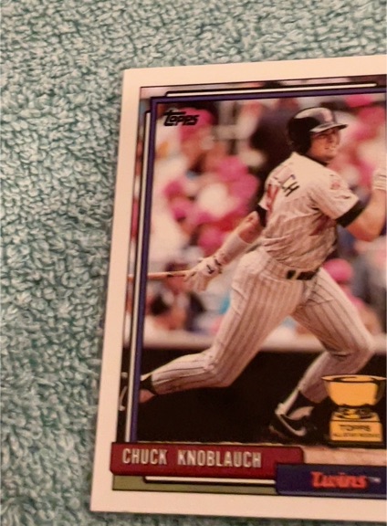 1992 Topps #23 Chuck Knoblauch — front