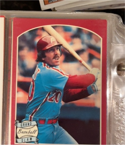 1989 Grand Slam Baseball Mike Schmidt — front