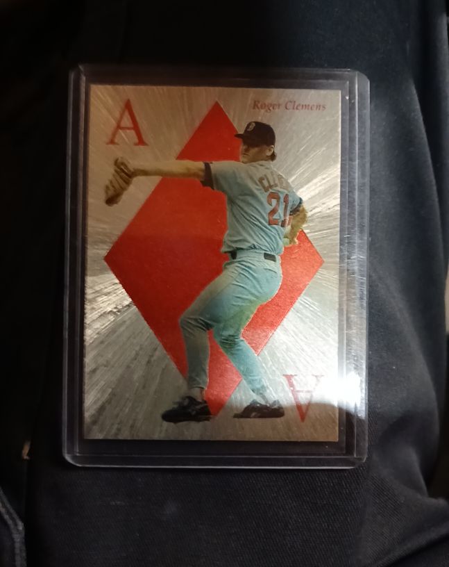 1992 Score Select Aces #1 Roger Clemens — front