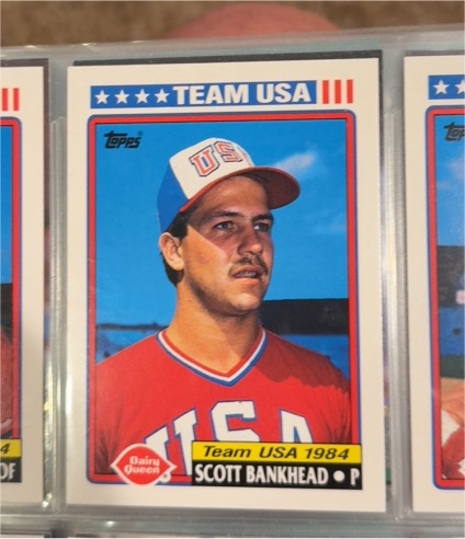 1992 Topps Dairy Queen Team USA #6 Scott Bankhead — front