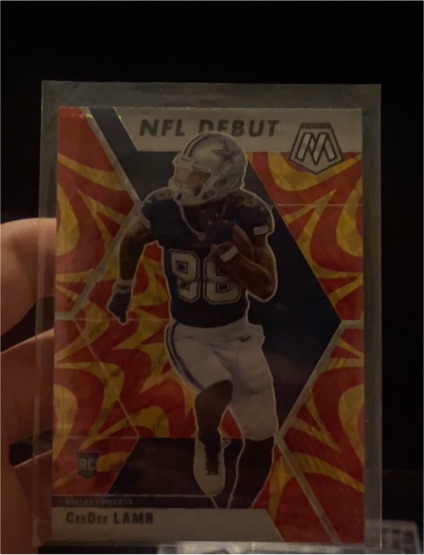 2020 Panini Mosaic NFL Debut #268 CeeDee Lamb — front