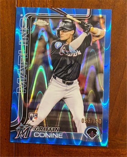 2025 Topps Chrome #86 Griffin Conine — front