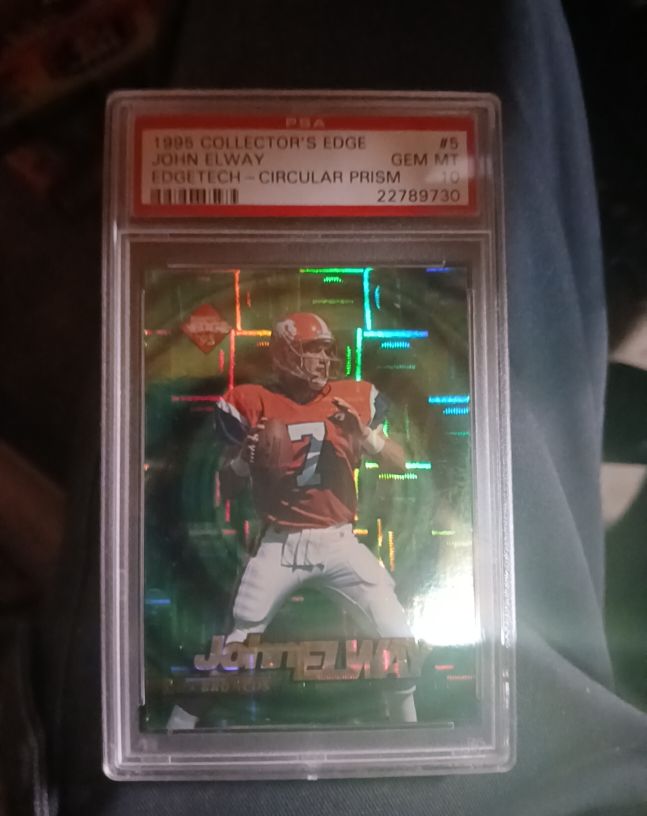 1995 Collector's Edge #5 John Elway — front