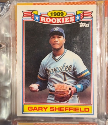 1990 Topps #25 Gary Sheffield — front