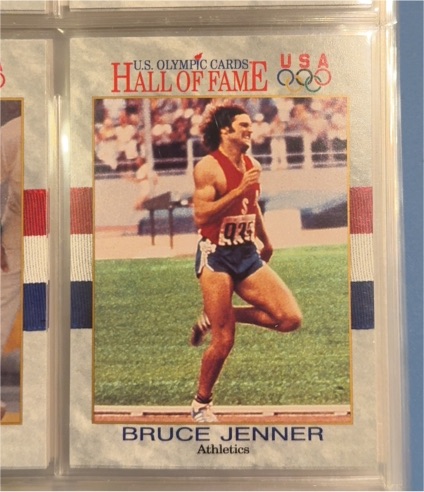 1991 Impel U.S. Olympic Hall of Fame #33 Bruce Jenner — front