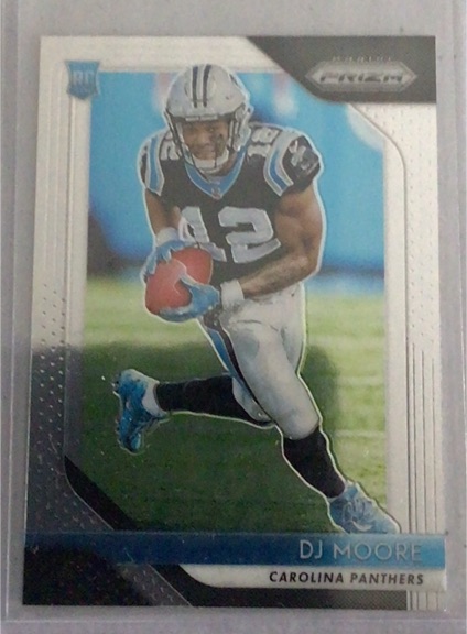 2018 Panini Prizm #207 DJ Moore — front
