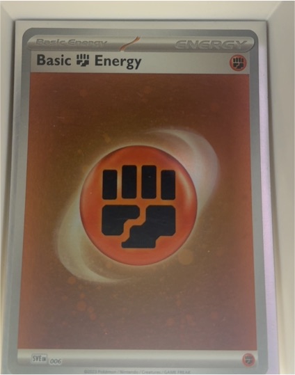 2023 Pokémon Scarlet & Violet #006 Basic Fighting Energy — front