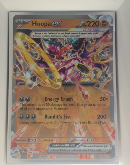 2023 Pokémon TCG Hoopa ex #098/182 — front