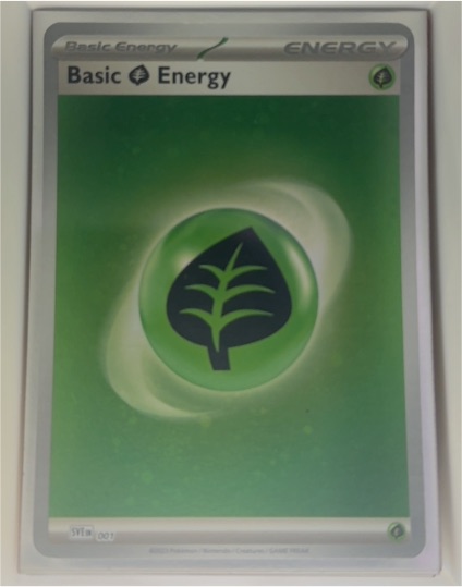 2023 Pokémon Scarlet & Violet #001 Basic Grass Energy — front